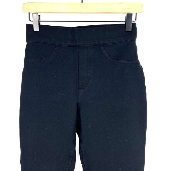 Spanx The Perfect Pant Size Small Women Black Ankle Ponte Knit Stretch Shapewear - Picture 2 of 8